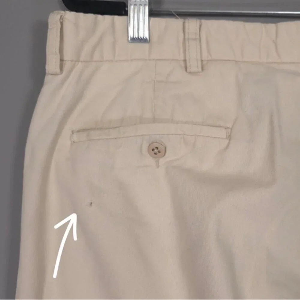 POLO RALPH LAUREN Men’s Pants Slacks 38/32‎ Front Pockets Straight Casual Chino